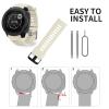 BaayCerrie for Garmin Instinct Watch Bands Replacement, Soft Silicone Strap Compatible with Garmin Instinct 2/ Solar/Tactical view 4