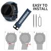 BaayCerrie for Garmin Instinct Watch Bands Replacement, Soft Silicone Strap Compatible with Garmin Instinct 2/ Solar/Tactical view 4