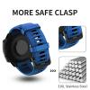 BaayCerrie for Garmin Instinct Watch Bands Replacement, Soft Silicone Strap Compatible with Garmin Instinct 2/ Solar/Tactical view 2