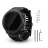 BaayCerrie for Garmin Instinct Watch Bands Replacement, Soft Silicone Strap Compatible with Garmin Instinct 2/ Solar/Tactical view 1