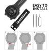 BaayCerrie for Garmin Instinct Watch Bands Replacement, Soft Silicone Strap Compatible with Garmin Instinct 2/ Solar/Tactical view 4