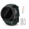 BaayCerrie for Garmin Instinct Watch Bands Replacement, Soft Silicone Strap Compatible with Garmin Instinct 2/ Solar/Tactical view 1