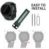 BaayCerrie for Garmin Instinct Watch Bands Replacement, Soft Silicone Strap Compatible with Garmin Instinct 2/ Solar/Tactical view 4
