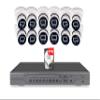 Evertech 16 Channel 8TB HDD 4K 8MP IP PoE 12 Security Dome Camera System view 1