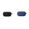 2 Pack DAYJOY Soft Silicone Protective Case Cover Compatible with EarFun Air Pro 3 Earbuds, Protective Skin Sleeve with Key Chain (Black+Blue) view 1