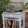 Andover Audio SpinDeck 2 Turntable for Vinyl Record Playback - Semi-Automatic, Beginner-Friendly with Rubber Isolation Feet, Tonearm & Cartridge Included, Spinbase Compatible - White view 3
