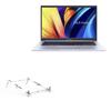BoxWave Stand and Mount Compatible with ASUS VivoBook 14 (M1402) - Pocket Aluminum Stand 3-in-1, Portable Multi Angle Viewing Riser - Metallic Silver view 1