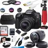 Canon EOS 90D Digital SLR Camera Body with EF-S 18-55mm f/3.5-5.6 is STM Lens - 64GB Essential Accessories Bundle (International Version) (Renewed) view 1