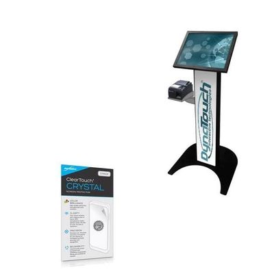 BoxWave Screen Protector Compatible with DynaTouch Floor Standing (Slim) Model D (22 in) - ClearTouch Crystal (2-Pack), HD Film Skin - Shields from Scratches