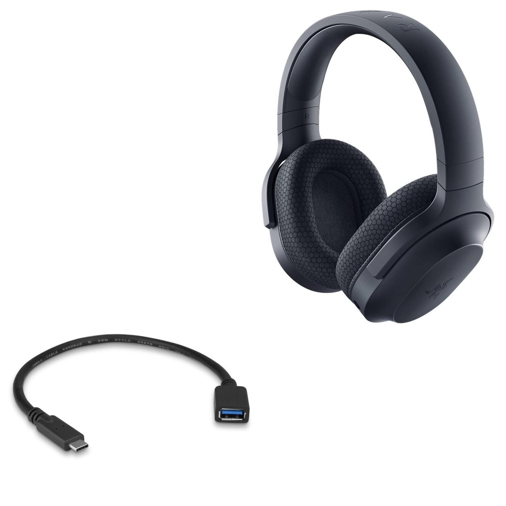BoxWave Cable Compatible with Razer Barracuda (2022) - USB Expansion Adapter, Add USB Connected Hardware to Your Phone