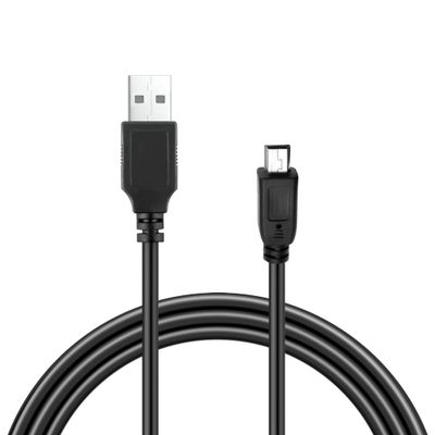 Aprelco Black Mini USB Power Cable Compatible with Garmin nuvi 1200 1250 1300 1450 1490 1690 GPS