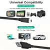 Aprelco Black Mini USB Power Cable Compatible with Garmin nuvi 1200 1250 1300 1450 1490 1690 GPS view 4