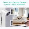 Aprelco 150ft White Video and Power BNC Cable Compatible with CCTV Cameras Compatible with Amcrest Cameras view 3