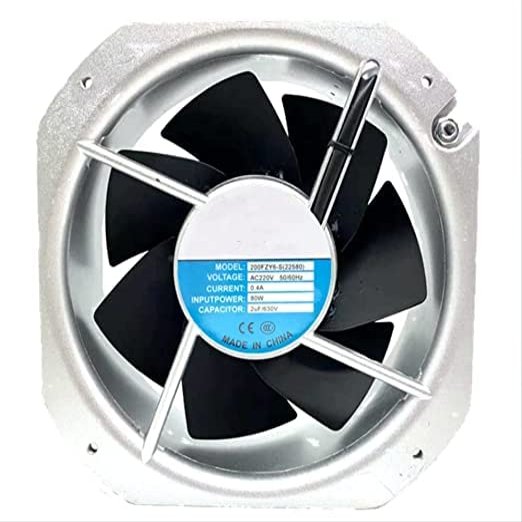 200FZY6-S (22580) 220V 0.4A 80W 22580 Cooling Fan 225X225X80mm