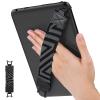 MoKo Security Hand-Strap for 9-11 Inch Tablet, iPad Pro/Air/Kindle Fire HD/Samsung, High-Elasticity Versatile Hand Strap Lightweight Finger Grip Holder, Black view 1