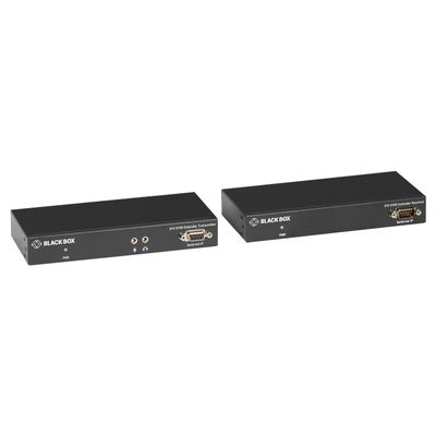 Black Box Network Services KVXLC-100-R2 Kvm Extender Kit Over Catx - Single-monitor Dvi-d Usb 2.0 Audio Serial Loca