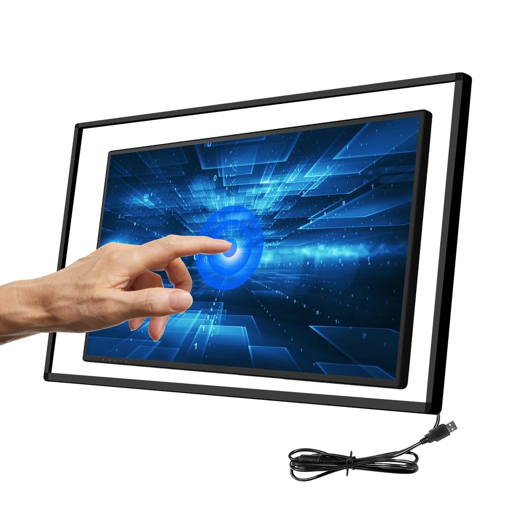 SpecialTouch 50 Inch Interactive 20 Points Multi-Touch Infrared Touch Overlay, IR Touch Screen Panel, Infrared Touch Frame USB Free Driver Suitable for Touch Monitor TV Frame