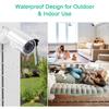 Aprelco 150ft White BNC Connector Video Power Wire Cord Compatible with Q-See Camera Cable QT5440 QT228 view 2