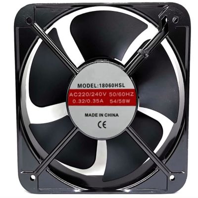 18060HSL 220V 0.32A 54W 18060 Cooling Fan 180X180X60mm