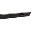Task Lighting 18" TR Switch Series Angle Power Strip, Right Switches, Black Finish, Black Switches and Receptacles view 1