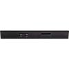 Task Lighting 18" TR Switch Series Angle Power Strip, Right Switches, Black Finish, Black Switches and Receptacles view 2