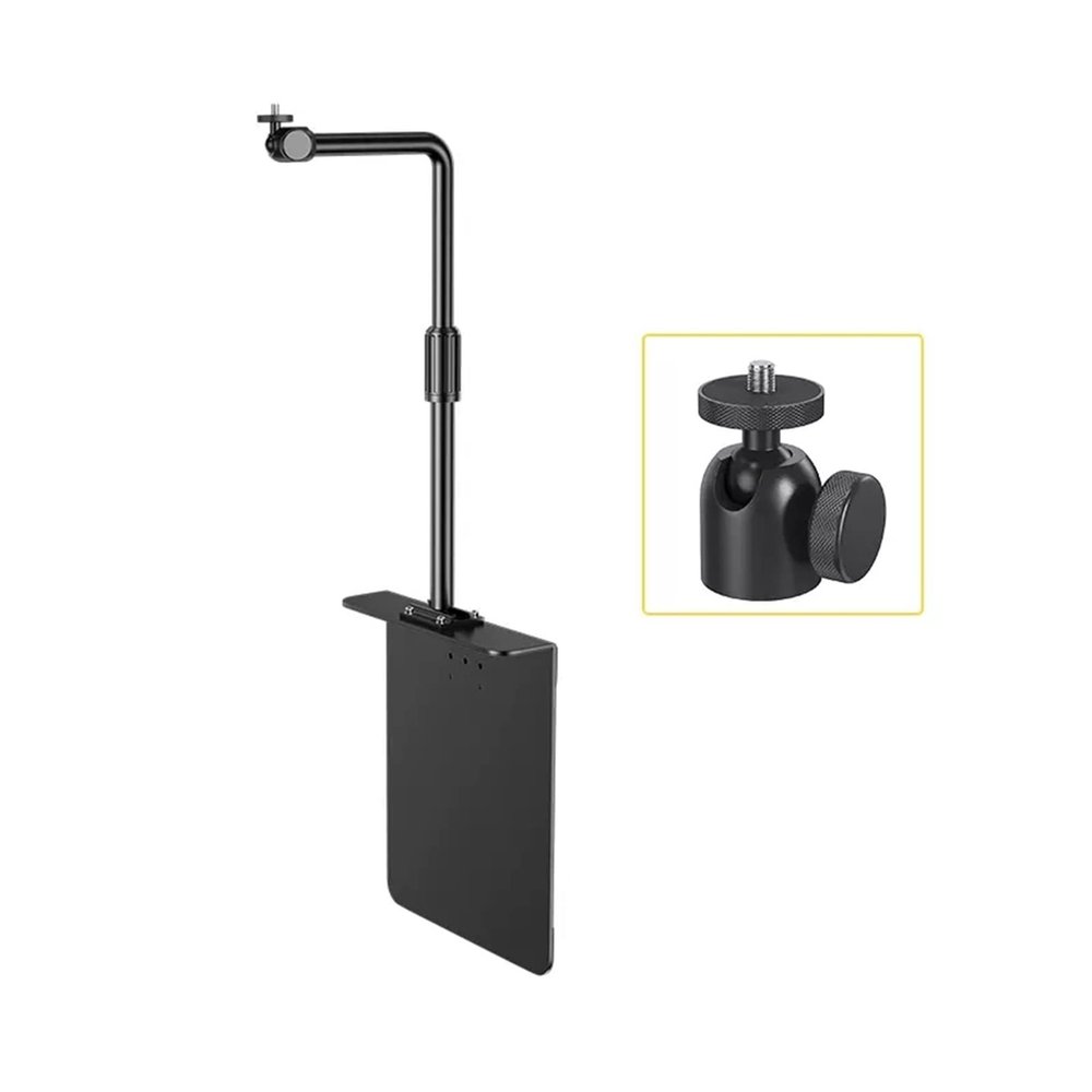DYPASA Projector Mount Projector Bracket Household Bedside Sofa Hidden Clip Free PTZ Universal Frame Wall Mounted Projector Hole Free Bed Wall Stand Ceiling Mount with Tray (Color : Brass)