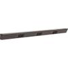 Task Lighting 36" TR Switch Series Angle Power Strip, Right Switches, Bronze Finish, Black Switches and Receptacles view 1