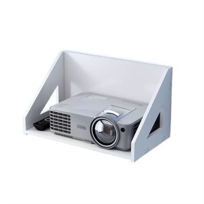 DYPASA Projector Mount Projector Bracket Bedside Wall Hanging Shelf Perforated Tray Storage Projector Placing Table Shelf Wall Mounting Bracket Ceiling Mount with Tray (Color : 40cm)