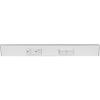 Task Lighting 18" TR Switch Series Angle Power Strip, Right Switches, White Finish, White Switches and Receptacles view 2