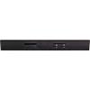 Task Lighting 18" TR Switch Series Angle Power Strip, Left Switches, Black Finish, Black Switches and Receptacles view 2