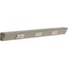 24" TR Switch Series Angle Power Strip, Left Switches, Satin Nickel Finish, Grey Switches and Receptacles view 1