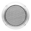 2 Pcs for 4 inch Speaker Grill Cover 4" High-Grade Car Audio Conversion Net Decorative Circle Full Metal Mesh Grill 119mm/4.69" (Silvery) view 1