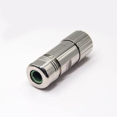 Keisnoaja M23 8Pin Female Connector, Waterproof Straight Cable Plug for Signal Transmission, Shielded for Outdoor Industrial Scenarios, Industrial Maintenance Techs