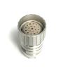Keisnoaja M23 19Pin Female Plug, Straight Solder Type Connector for Complex Signal Transmission, Shielded for Industrial Automation, Control System Engineers view 3