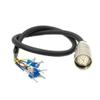 Keisnoaja M23 12Pin Female Connector Cable, 18AWG 50CM Extension Wiring Harness for Power Transmission, Shielded Assemble Plug for Industrial Robot Automotive, Industrial Automation Engineers view 2