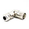 19Pin M23 Female Connector Solder Type for Cable Shield 90 Degree view 3