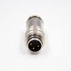Keisnoaja M16 3Pin Male Connector, 180 Waterproof All-Metal Shield Field Wireable, Cable Connection, Harsh Industrial Environments, Engineers view 1