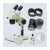 JUIYU Microscope Accessories Kit 20X 40X PCB Repairing Soldering Industry Microscopio with External LED Ring Light, Binocular Stereo Microscope Microscope Slides view 1