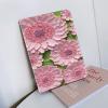 Floral Pattern Case Compatible with iPad 9th 8th 7th Generation 10.2 inch, Air 3rd Gen Pro 10.5 inch Case with Pencil Holder Soft TPU Back Cover Cute Flower Case Auto Wake Sleep (Color X) view 4