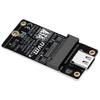 JMT M.2 NVMe Hard Drive Enclosure Adapter Card Gen2 10Gbps 9210B Dual-Protocol NVME SSD M2 SATA SSD to USB 3.1 USB-C Adapter for M/B+M Key M2 view 3