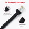 Sonoreboom 2 in 1 Heat Shrink Braided Sleeving Fabric Tubing-Ideal fit Irregular Shape Hose/Cable/Wire (3/8"(10mm), 40FT) view 2