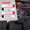 Sonoreboom 2 in 1 Heat Shrink Braided Sleeving Fabric Tubing-Ideal fit Irregular Shape Hose/Cable/Wire (3/8"(10mm), 40FT) view 4