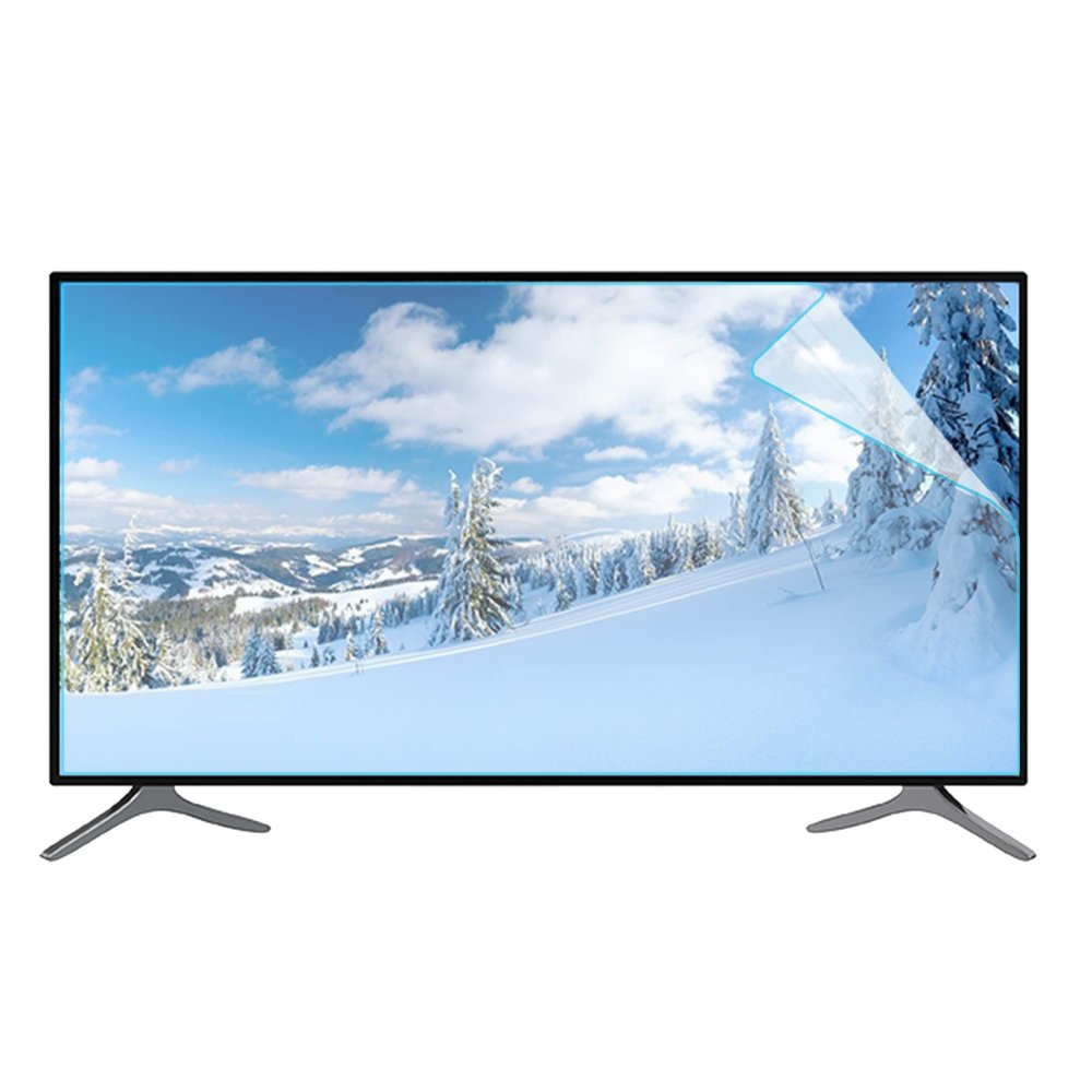 JQZWXX New Upgrade Frosted Surface Anti Scratch 43/46/47/50/52/55 Inch TV Anti Blue Light Screen Protector Relieve Eye Fatigue and Sleep Better for LCD, LED Ect / 50in1095x616mm
