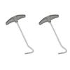 SEIWEI Tent Ground Nail Puller Peg Puller Hooks Extractor Outdoor Camping Ground Gazebo Peg Remover Durable view 1