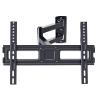 ERGO TAB Full Motion TV Wall Mount, Heavy Duty Single Articulating Arms TV Bracket for Most 32-55 Inch Flat Curved TVs, Up to VESA 400x400mm and 77lbs, Support Swivel, Tilt, Level Adjustment view 1