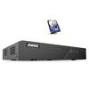 ANNKE 8 Channel 6MP Security System Network Video Recorder (NVR), Only Supports up to 8 x 6MP ANNKE IP PoE Cameras, Power Over Ethernet, Free Remote Access, Motion Detection, 1TB Hard Disk Drive view 1