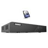 ANNKE 8 Channel Network Video Recorder 6MP NVR with 4TB HDD for 24/7 Recording, Works with ANNKE PoE Cameras only, Power Over Ethernet, Free Remote Access, Motion Detection, Smart Playback, H.265+ view 1