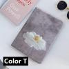 Floral Pattern Case Compatible with iPad Pro 11 inch (4th, 3rd, 2nd & 1st Gen) 2022 2021 2020 2018, Cute Flower Cover Support Pencil Charging Soft TPU Back Cover Auto Wake Sleep (Color T) view 2