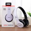 ASHATA for Bluetooth Headphones Over Ear, Foldable Stereo Headset, Sports Headphone Multifunction Deep Bass Noise Reduction for Home Office Travel (White) view 2