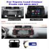 Car Stereo for Toyota Land Cruiser Prado 150 2013-2017 Android 11 Car Radio Multimedia Player 9.7" Vertical Screen with GPS Navigation BT FM 4G WiFi SWC+Backup Camera,Ts2/2+32g view 2